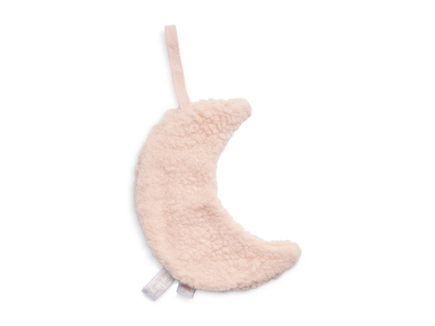 Attache tétine Moon | Rose
