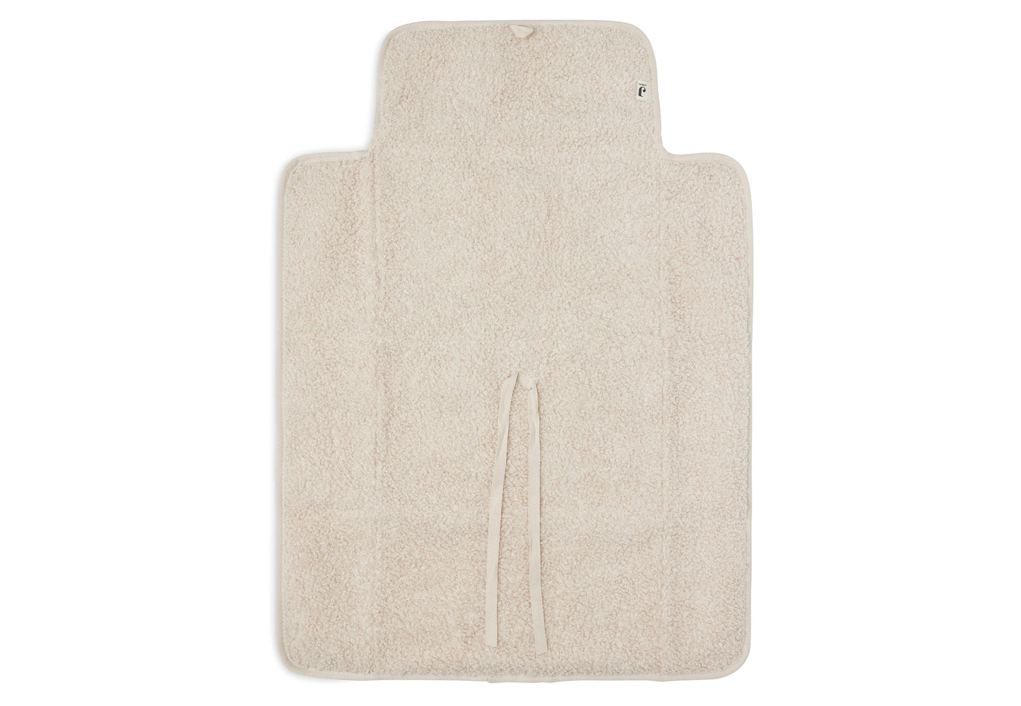 Tapis à langer nomade Boucle | Naturel