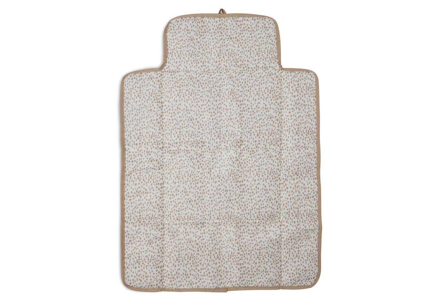 Tapis à langer nomade Boucle | Biscuit
