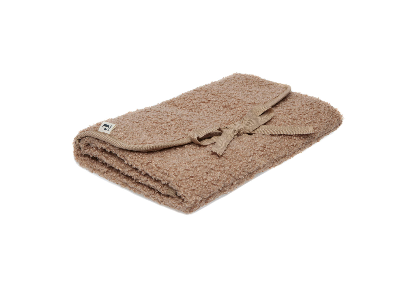 Tapis à langer nomade Boucle | Biscuit