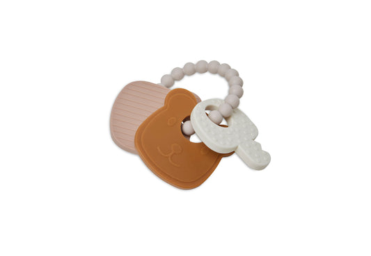 Anneau de dentition en silicone | Teddy bear