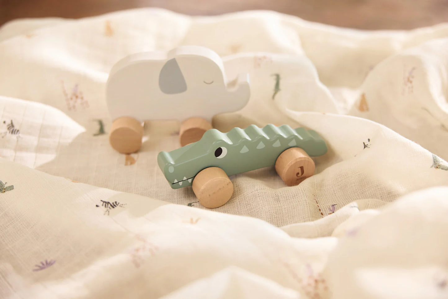 Jouet à rouler Crocodile | Jungle Jambo