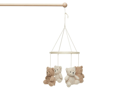 Mobile Teddy bear | Naturel/Biscuit