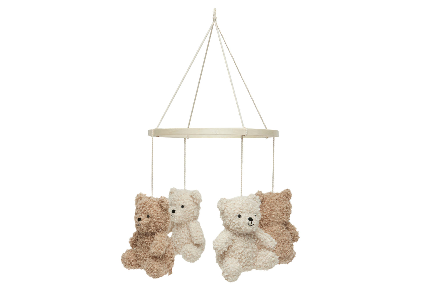 Mobile Teddy bear | Naturel/Biscuit