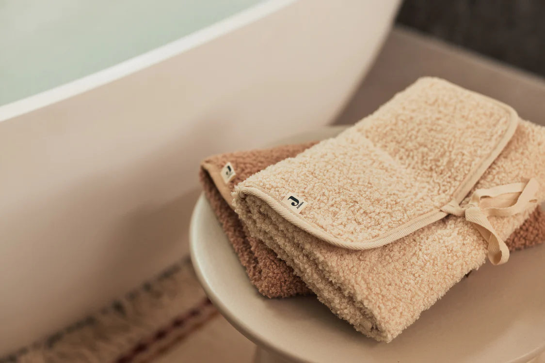 Tapis à langer nomade Boucle | Naturel
