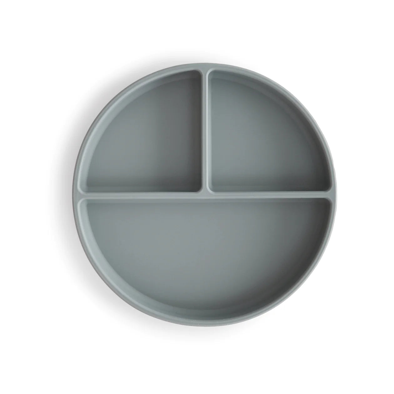 Assiette à compartiments en silicone | Stone