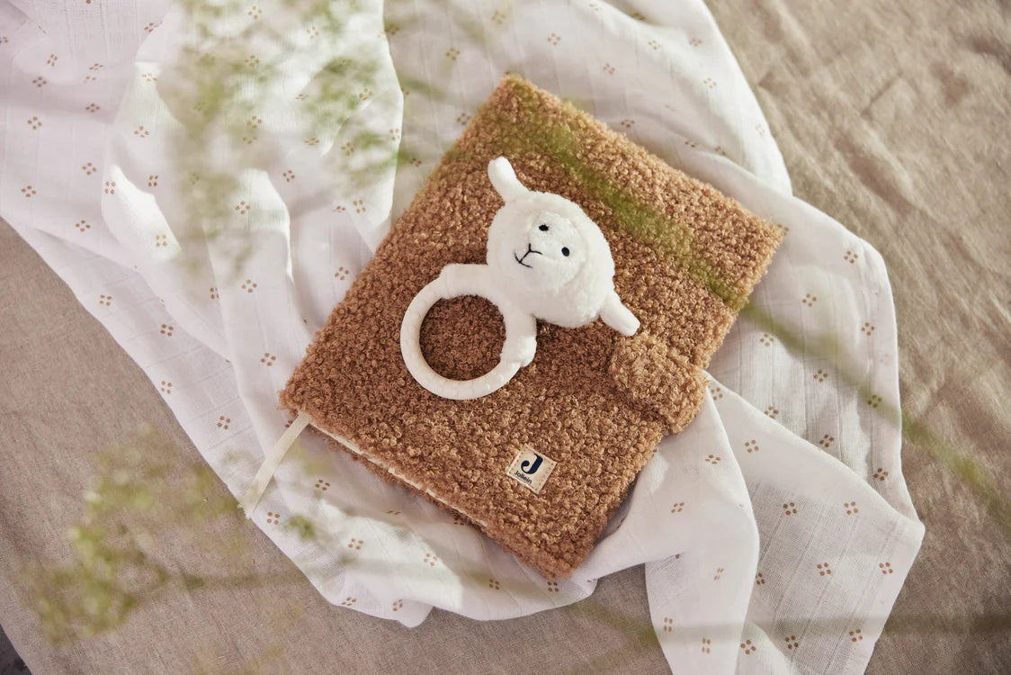Protège carnet de santé Boucle| Biscuit