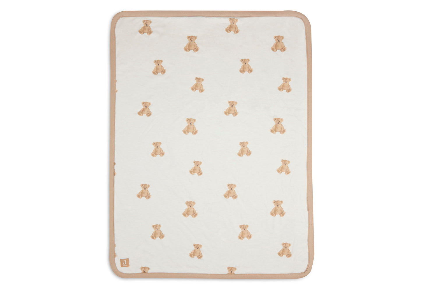 Couverture berceau jersey | Teddy bear