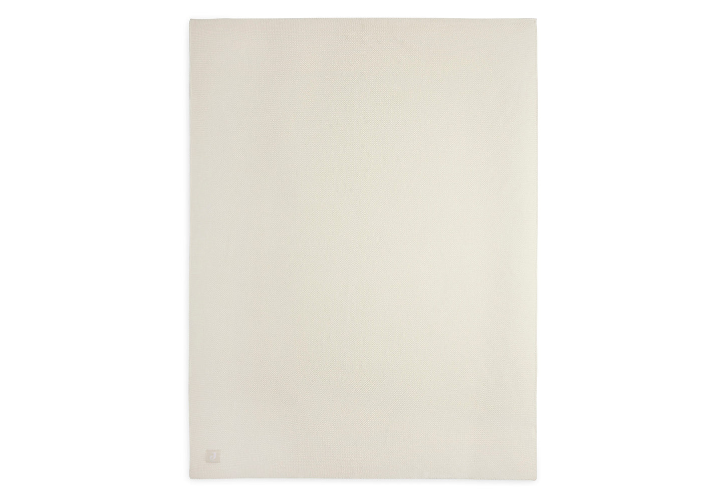 Couverture Basic knit | Ivoire