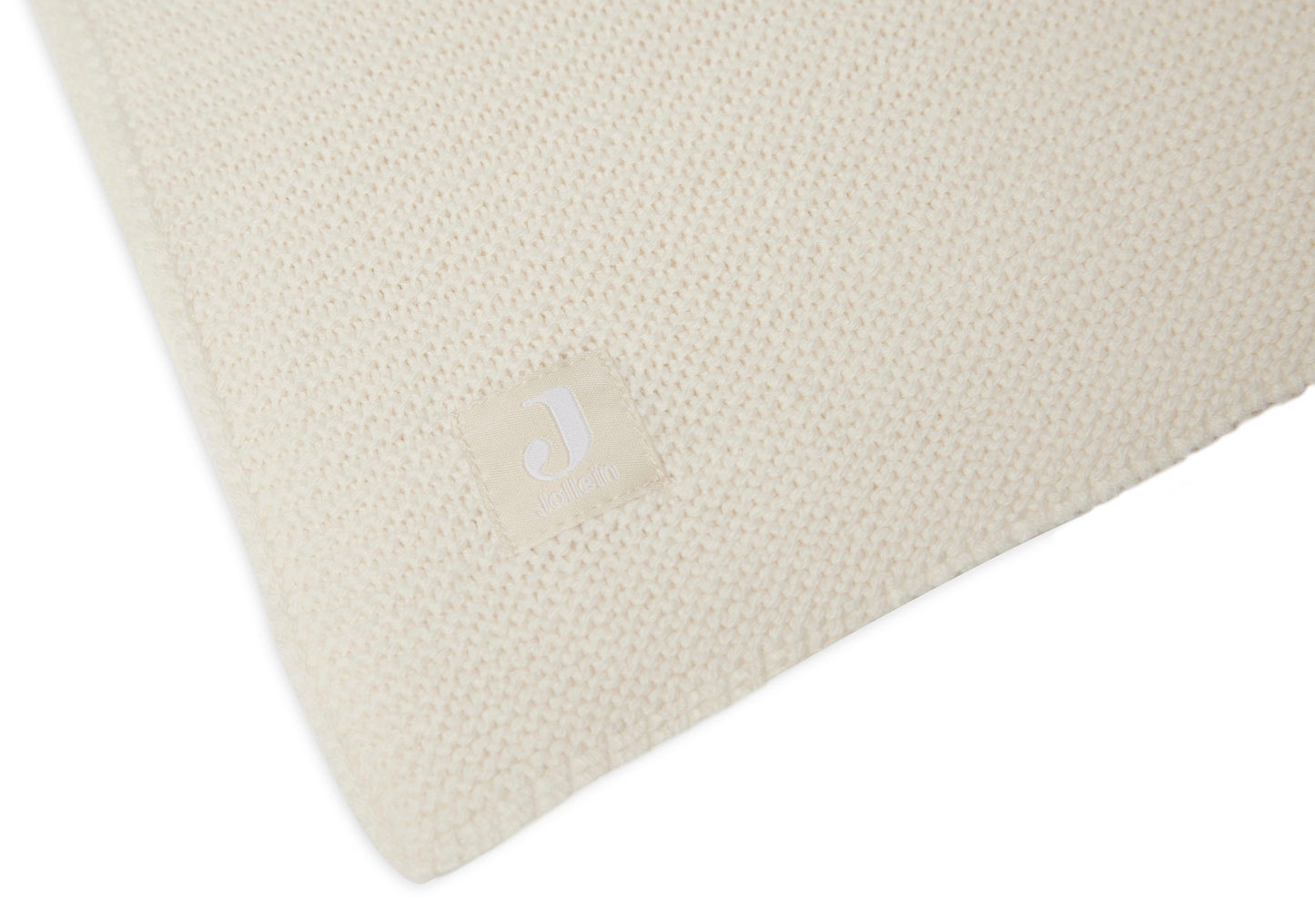 Couverture Basic knit | Ivoire