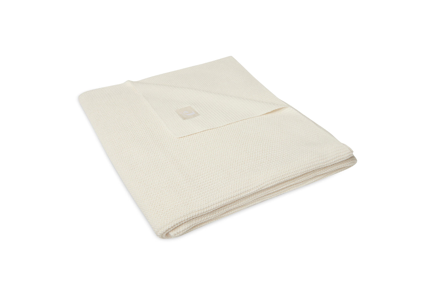 Couverture Basic knit | Ivoire