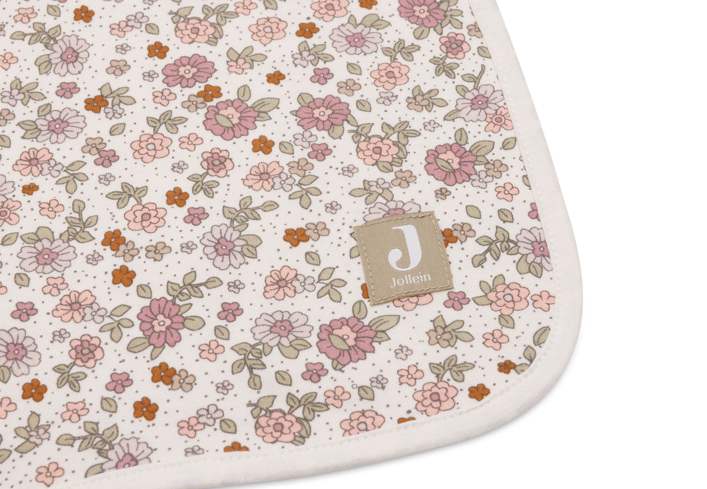 Couverture jersey | Retro flowers