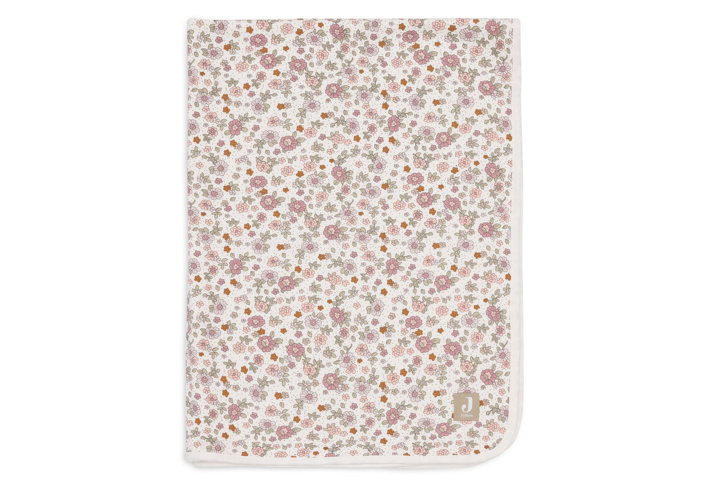 Couverture jersey | Retro flowers