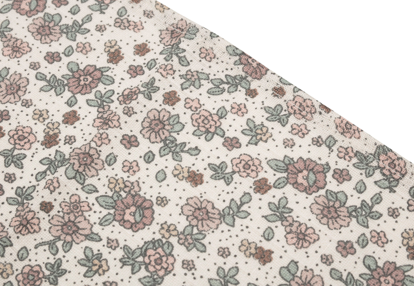 Serviettes gaze de coton | 31cm | Retro Flowers