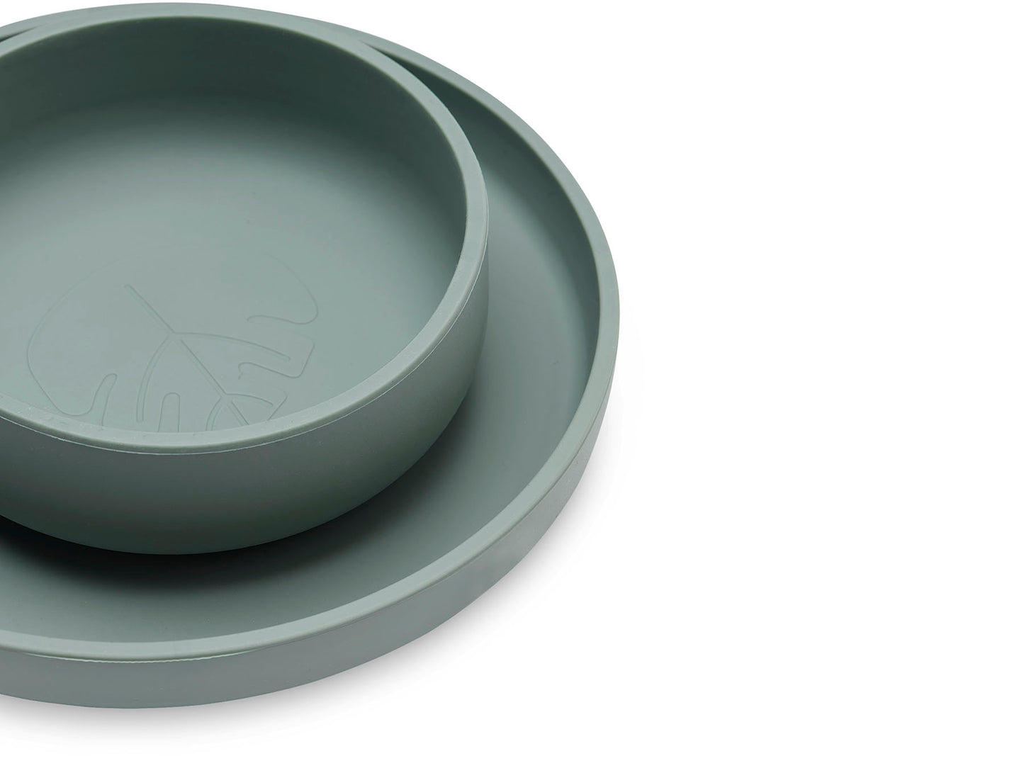 Coffret repas en silicone | Sauge