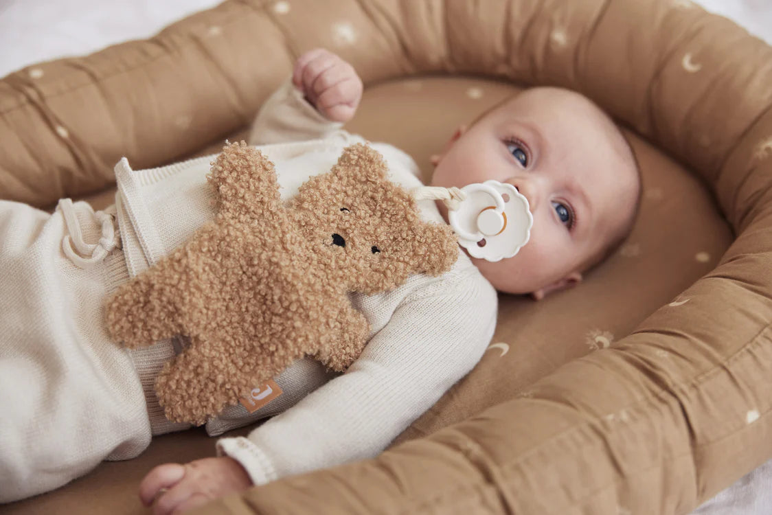 Attache tétine teddy Bear | Biscuit