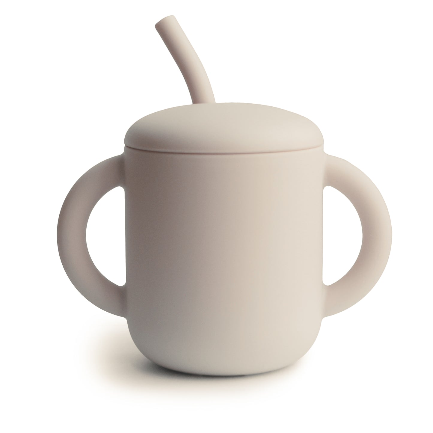 Tasse d'apprentissage à paille en silicone | Shifting sand