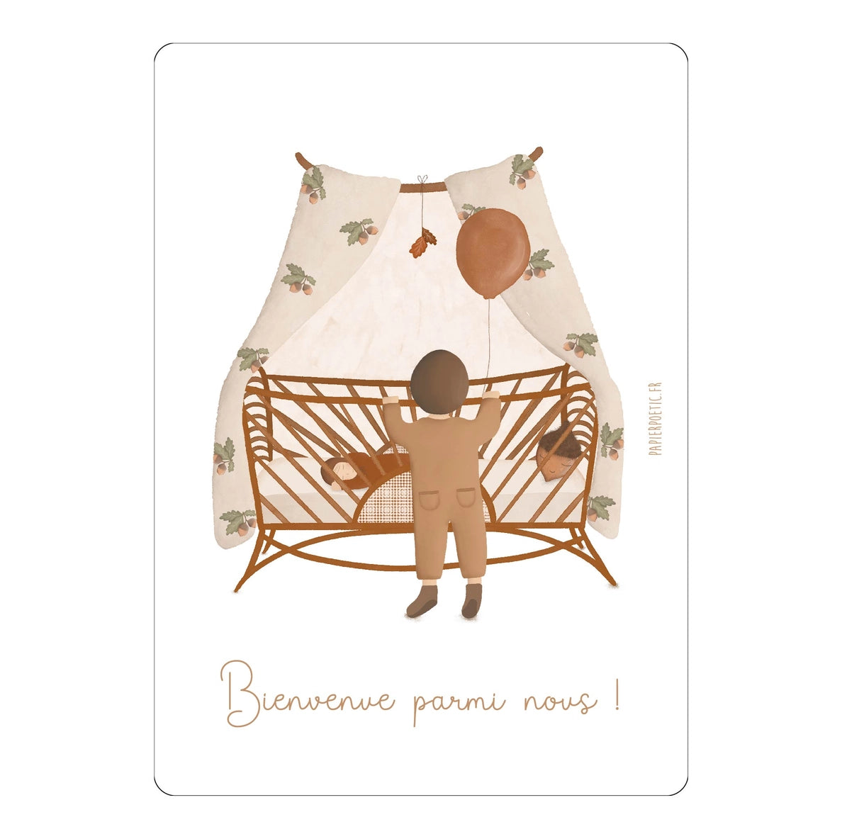 Carte Bienvenue parmi nous | Automne