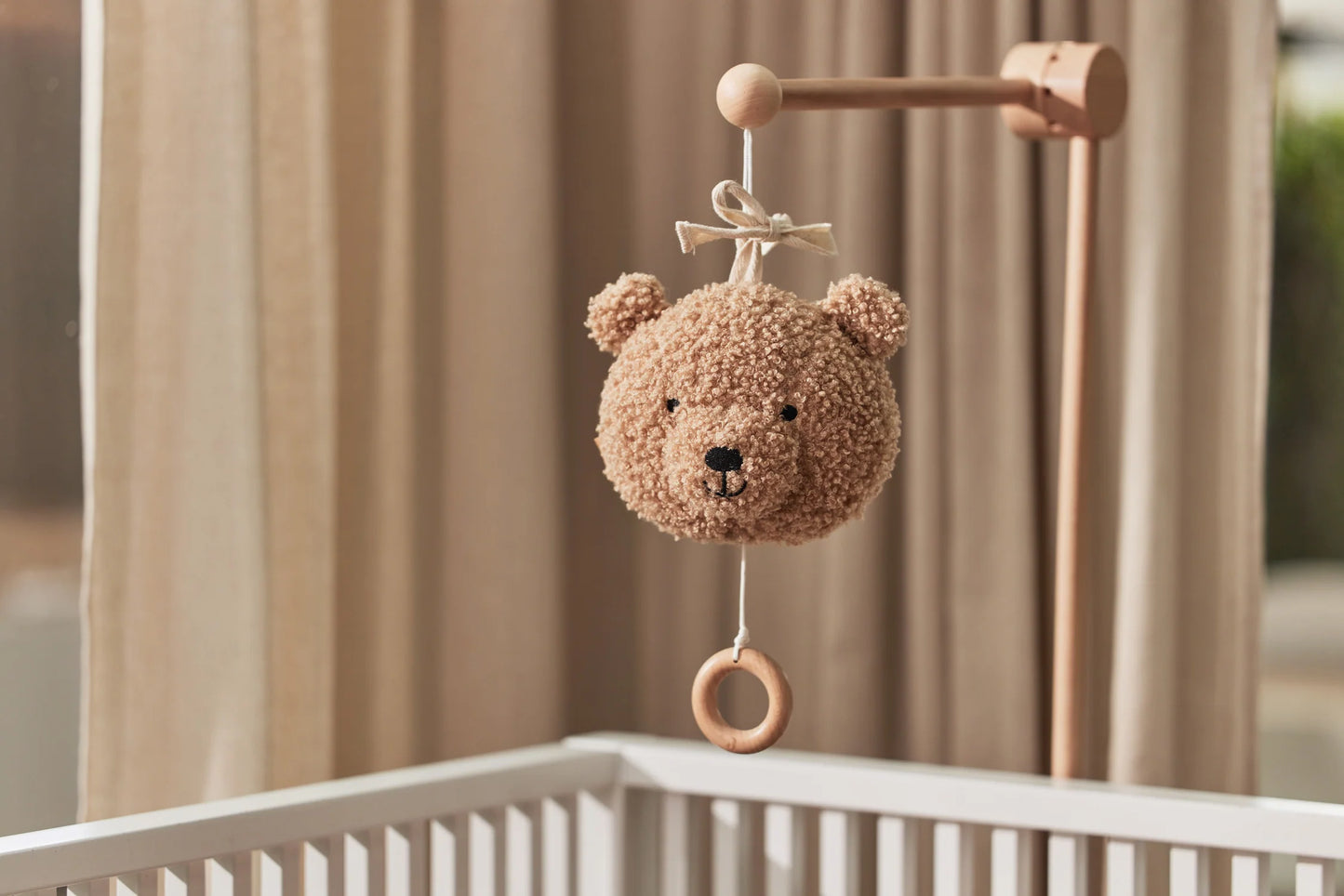 Peluche musicale Teddy bear | Biscuit