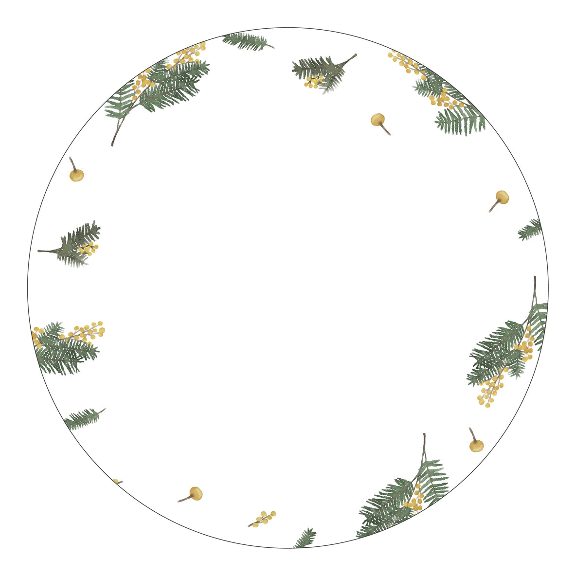 Carte ronde à gratter | Papi