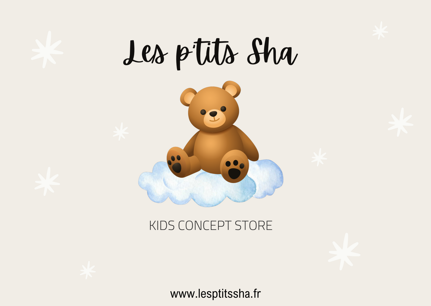 Carte Cadeau Les p'tits Sha