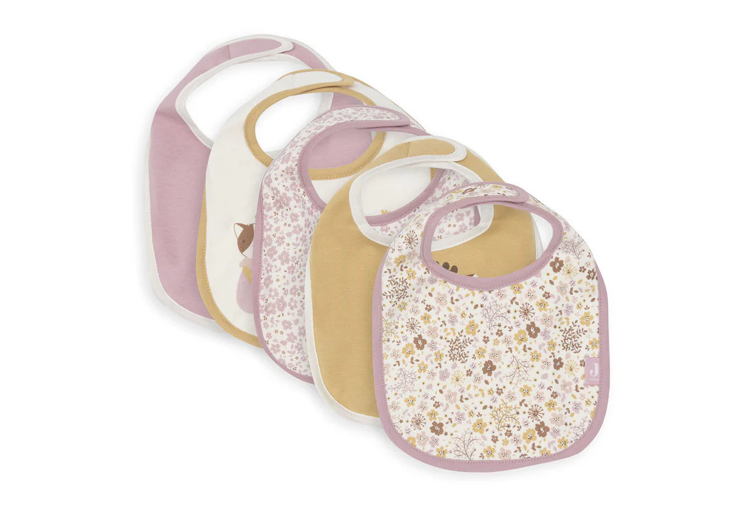 Lot de 5 bavoirs | Flower Fairies