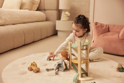 Circuit de voiture en bois