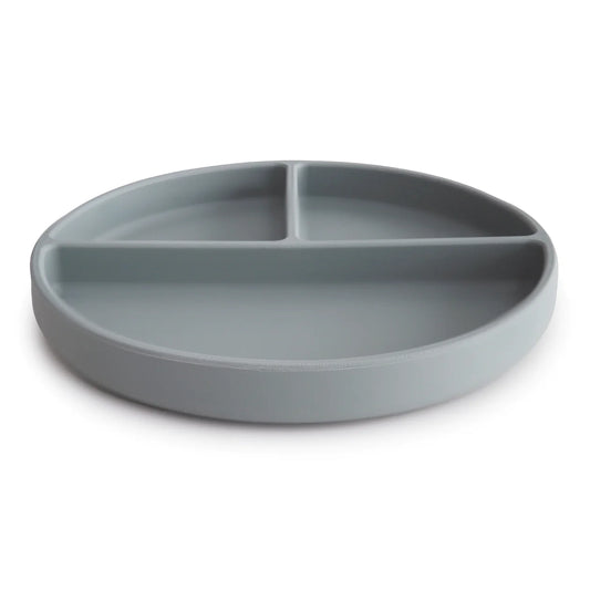 Assiette à compartiments en silicone | Stone