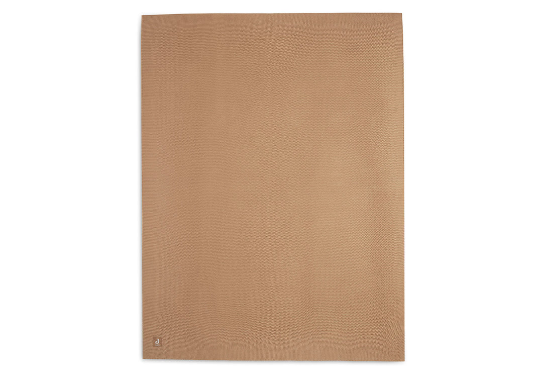 Couverture Basic knit | Biscuit