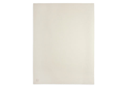 Couverture Basic knit | Ivoire