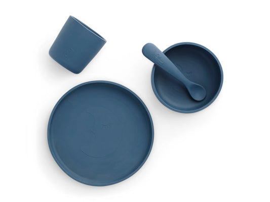 Coffret repas en silicone | Bleu nuit