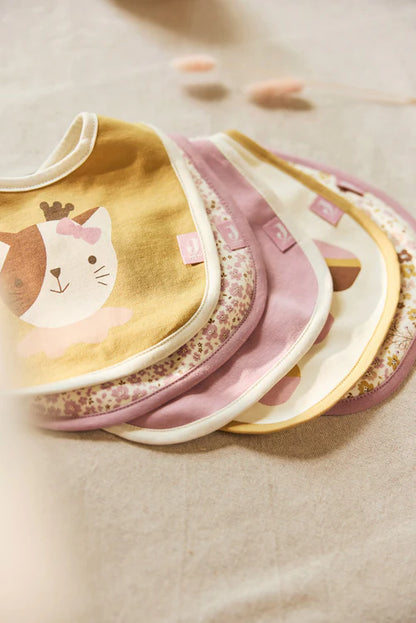 Lot de 5 bavoirs | Flower Fairies