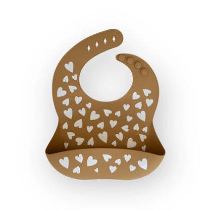 Bavoir en silicone | Fall in love Camel