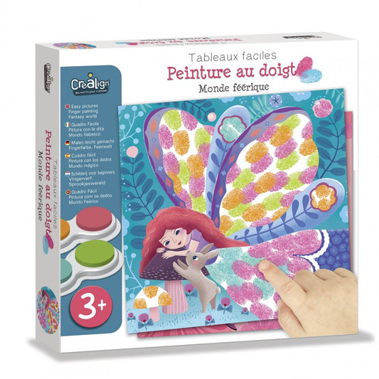 Tableaux faciles Peinture au doigt "Monde féerique"